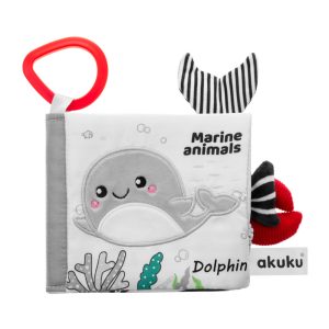 AKUKU JŪROS GYVŪNAI sensorinė knyga