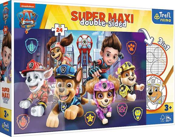 TREFL Puzzle 24 SUPER MAXI Naujas Paw Patrol iššūkis