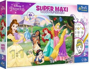 TREFL galvosūkis 24 SUPER MAXI Linksmos princesės