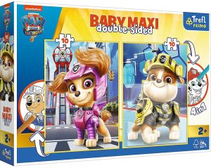 TREFL Puzzle Baby MAXI 2x10 Happy Paw Patrol komanda