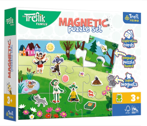 TREFL Magnetinė dėlionė – Treflika diena