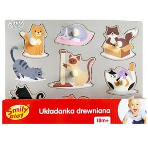 SMILY PLAY Medinė dėlionė