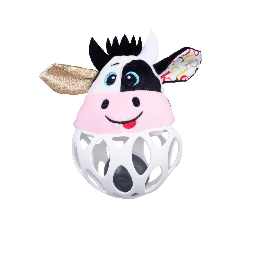 BALIBAZOO Cow ball - barškutis