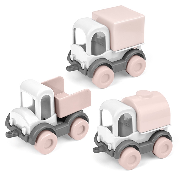 WADER Rose Cotton Candy Kid Cars trijulė