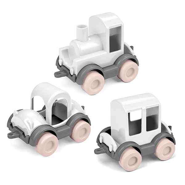 WADER Rose Cotton Candy Kid Cars trijulė - Image 2