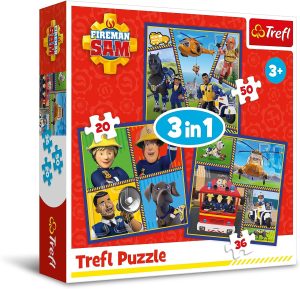 TREFL 3in1 galvosūkis Ugniagesio Samo diena