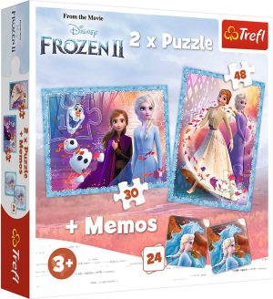 TREFL 2in1 galvosūkis ATMINTI Princesės savo žemėje