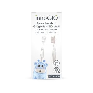 INNOGIO H Keičiamos GIOgiraffe ir GIOrabbit šepetėlių galvutės