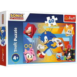TREFL Puzzle 60 Sonic veikia