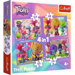 TREFL 4 viename galvosūkis Spalvingų trolių nuotykiai