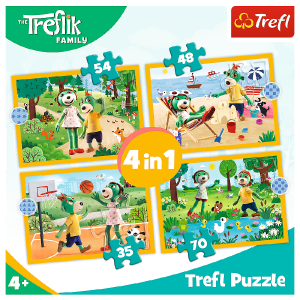 TREFL 4in1 galvosūkis Trefliki atostogauja