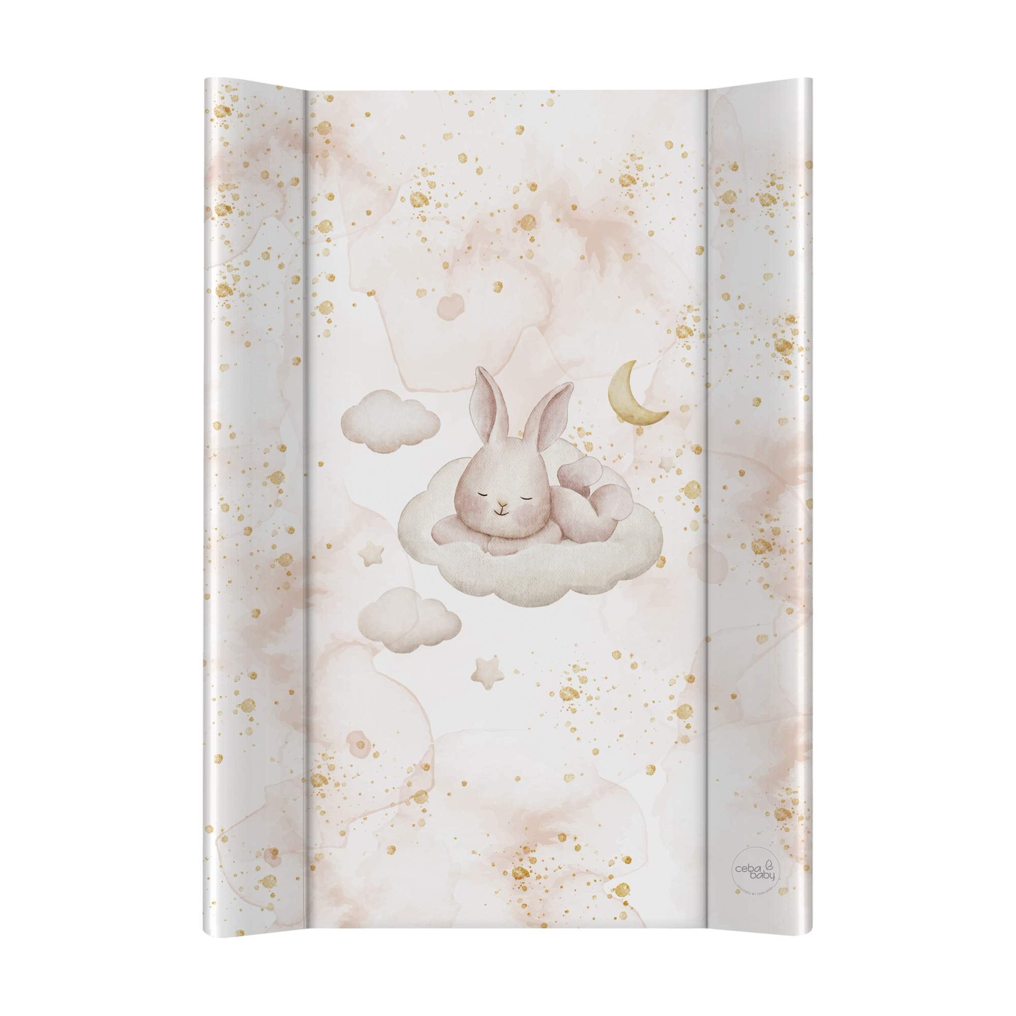 CEBA Kieta vystymo kilimėlis, trumpas 50x70 Ultra Light Sleepy Bunny