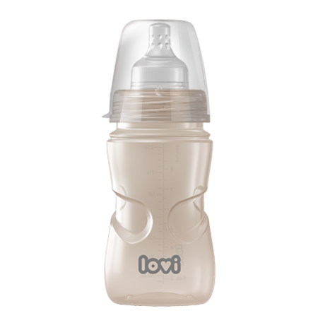 LOVI Butelis Trends 250ml smėlio spalvos