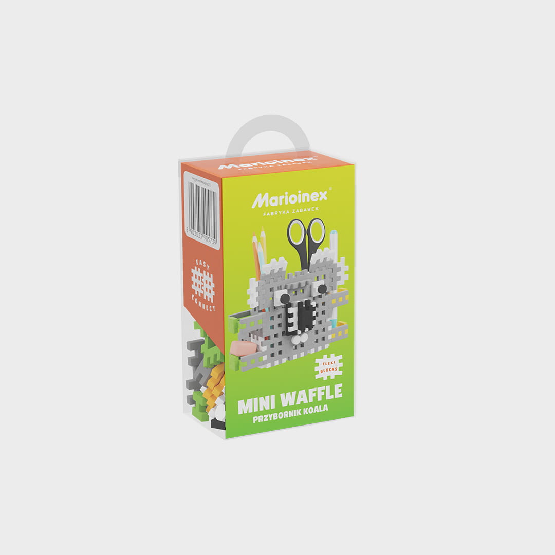 MARIOINEX Mini vaflis - Koala įrankių dėžė 70 vnt. - Image 2
