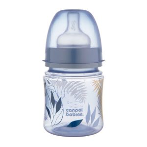 CANPOL EasyStart buteliukas nuo pilvo dieglių 120ml GOLD mėlynas