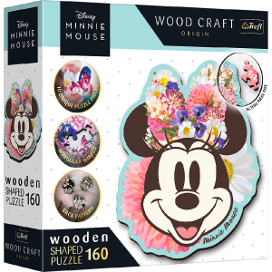 TREFL Medinė dėlionė Minnie Mouse 160 Stilinga Minnie Mouse