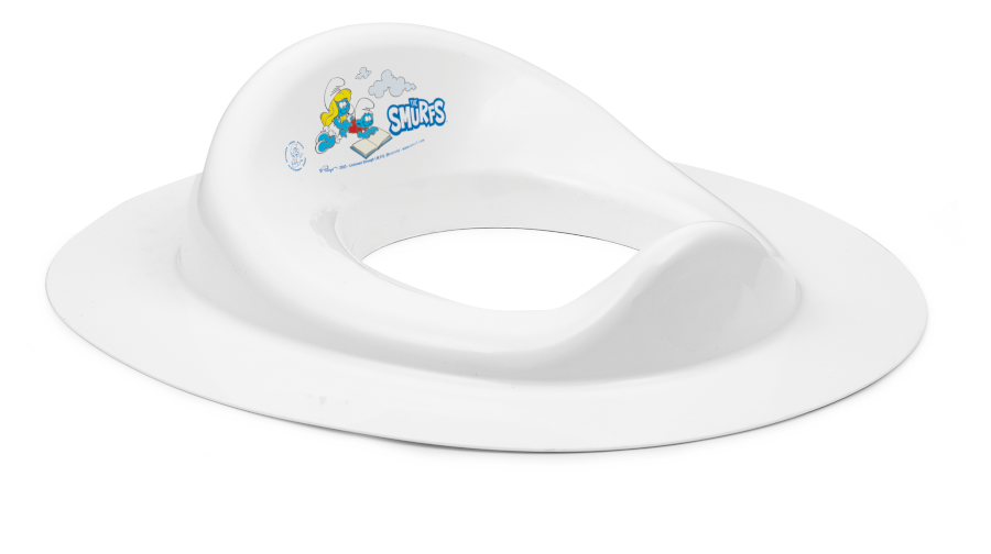 MALTEX Smurfs tualeto sėdynės užvalkalas baltas