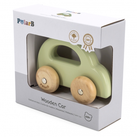 VIGA PolarB Medinis žaislinis automobilis, žalias - Image 2