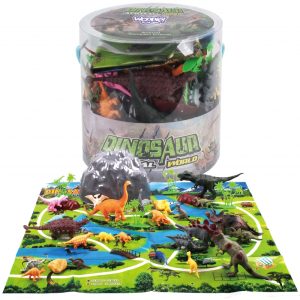 WOOPIE 34 figūrėlių rinkinys. Dinozaurai
