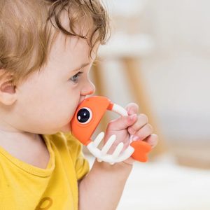 Mombella Žuvis raminantis kramtukas 3in1