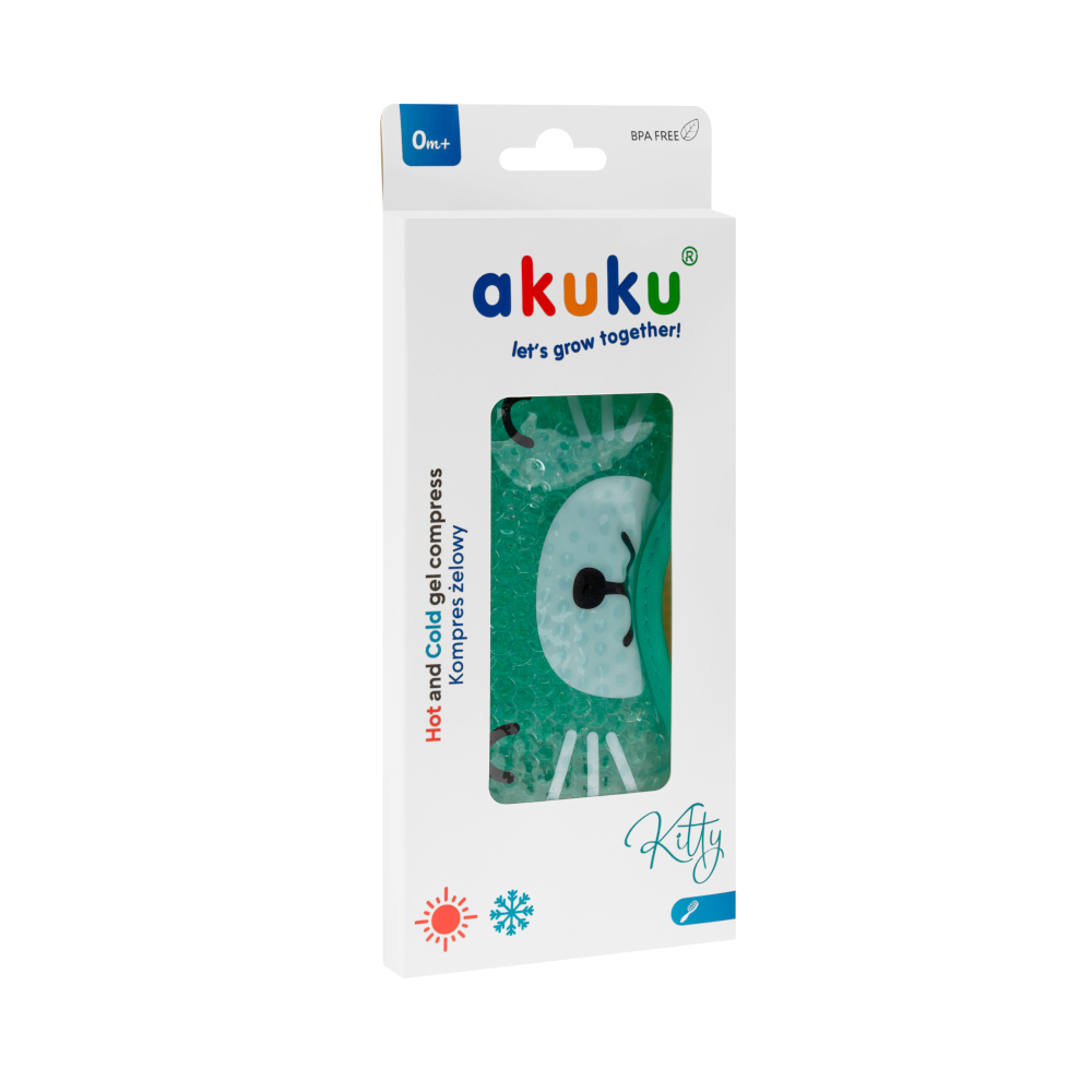 AKUKU Kitten gelio kompresas nuo karščiavimo ir skausmo - Image 2