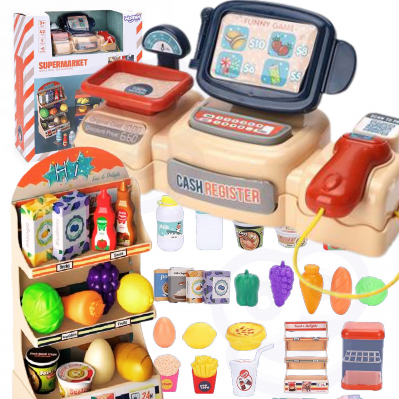WOOPIE Supermarket Shop 42 vnt - Image 2