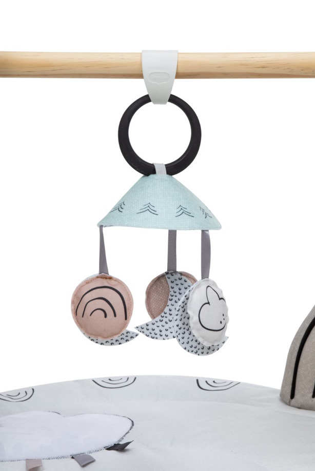 TINY LOVE Kūdikių kilimėlis su stovu DECOR LUXE juoda/balta - Image 5