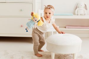 BALIBAZOO Skudurinė lėlė Janka 23 cm