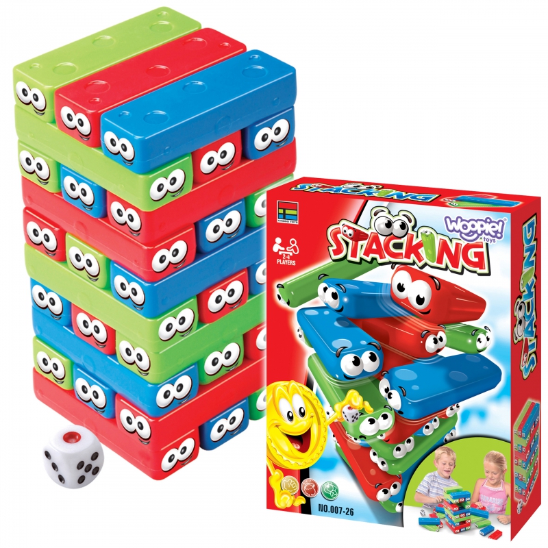 WOOPIE Swinging Tower dėlionės arkadinis žaidimas 4+