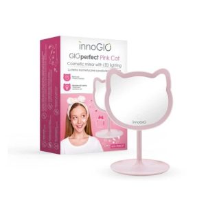 INNOGIO AT GIOperfect Pink Cat kosmetinis veidrodis