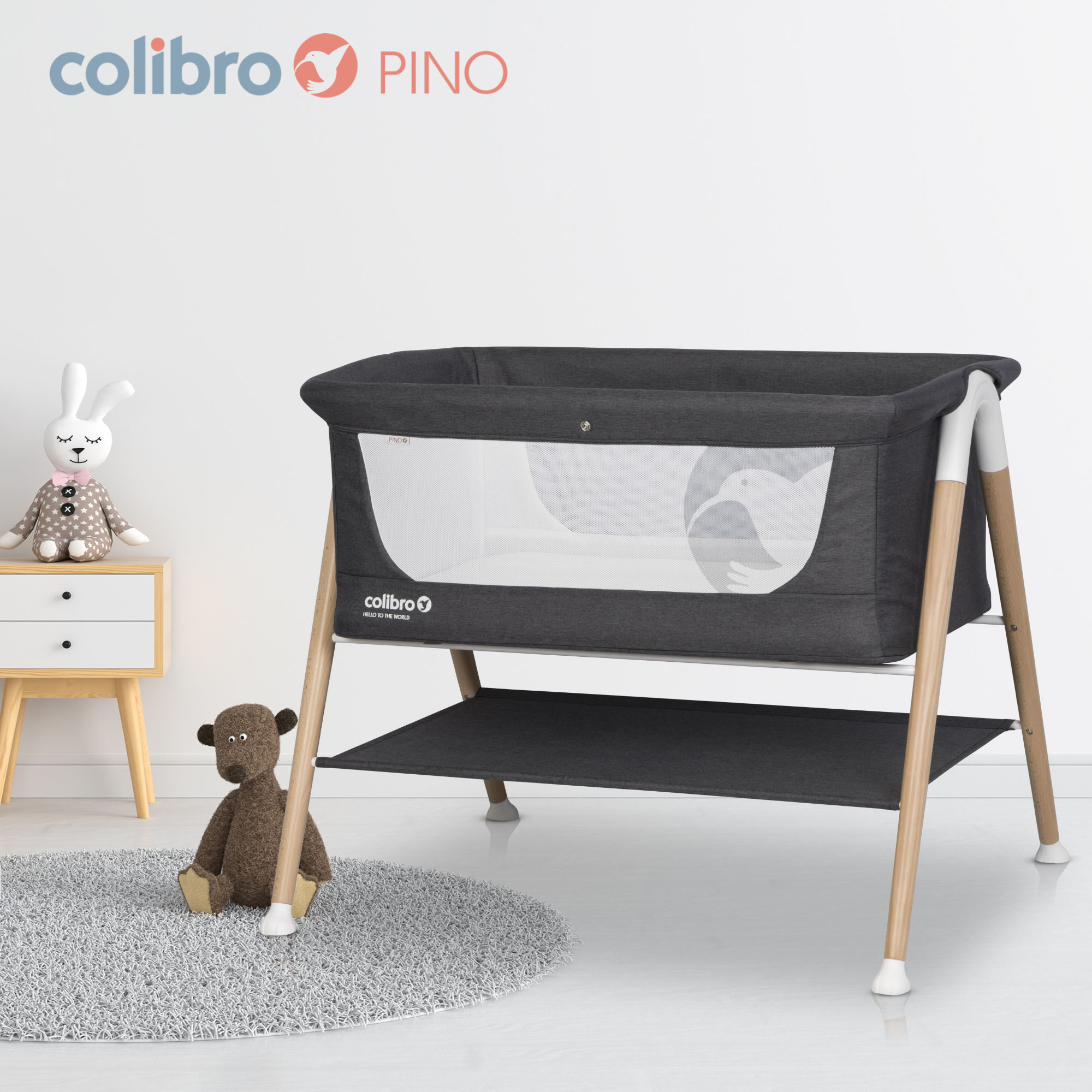 COLIBRO PINO ONYX kūdikio lova - Image 2