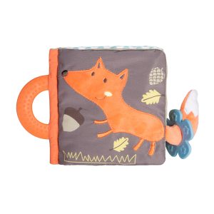 CANPOL FOX pliušinė mokomoji knyga