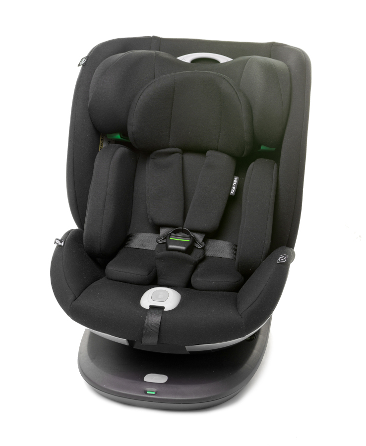 4BABY VEL-FIX sėdynė 40-150cm BLACK I-SIZE