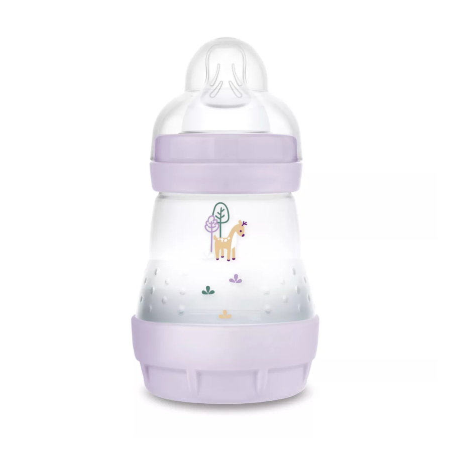 MAM Perfect Start Planet Love buteliukas nuo pilvo dieglių 160 ml mergaitei