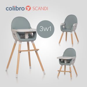 COLIBRO SCANDI AGAVA maitinimo kėdutė