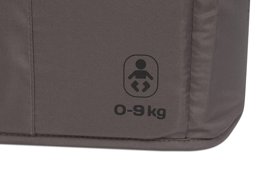 EURO-CART Minkštas lopšys Doblo Taupe vežimėliui - Image 4