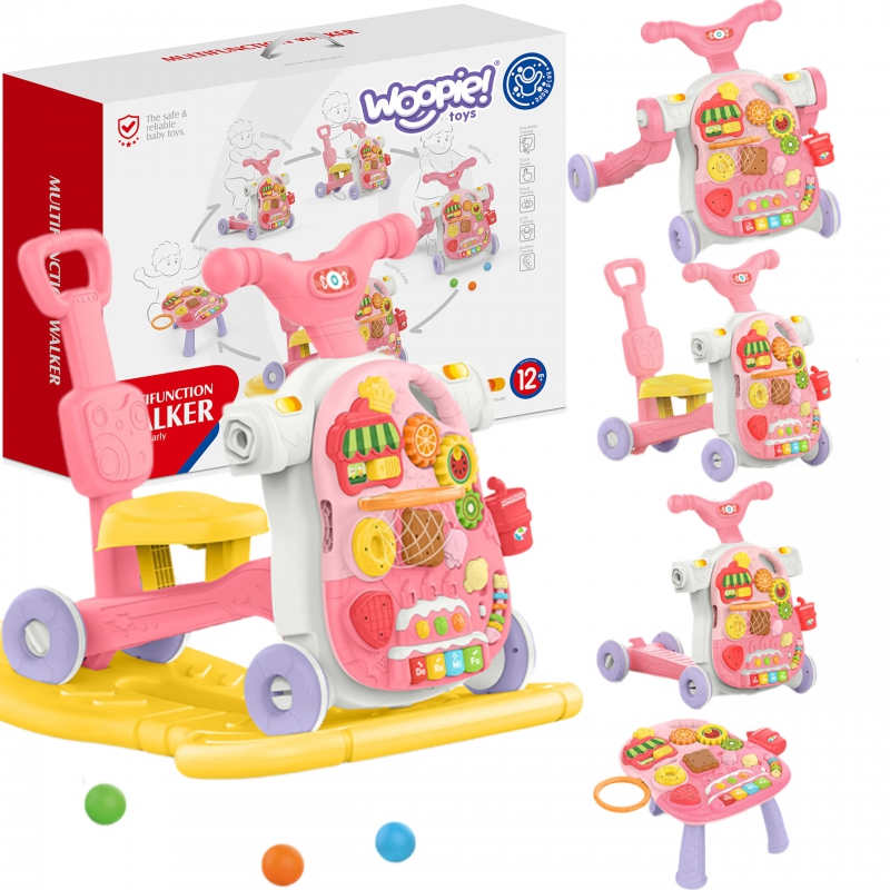 WOOPIE Walker 5in1 Daugiafunkcis rožinis - Image 8