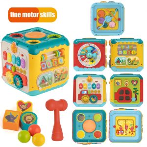 WOOPIE 6-in-1 veiklos dėžutė