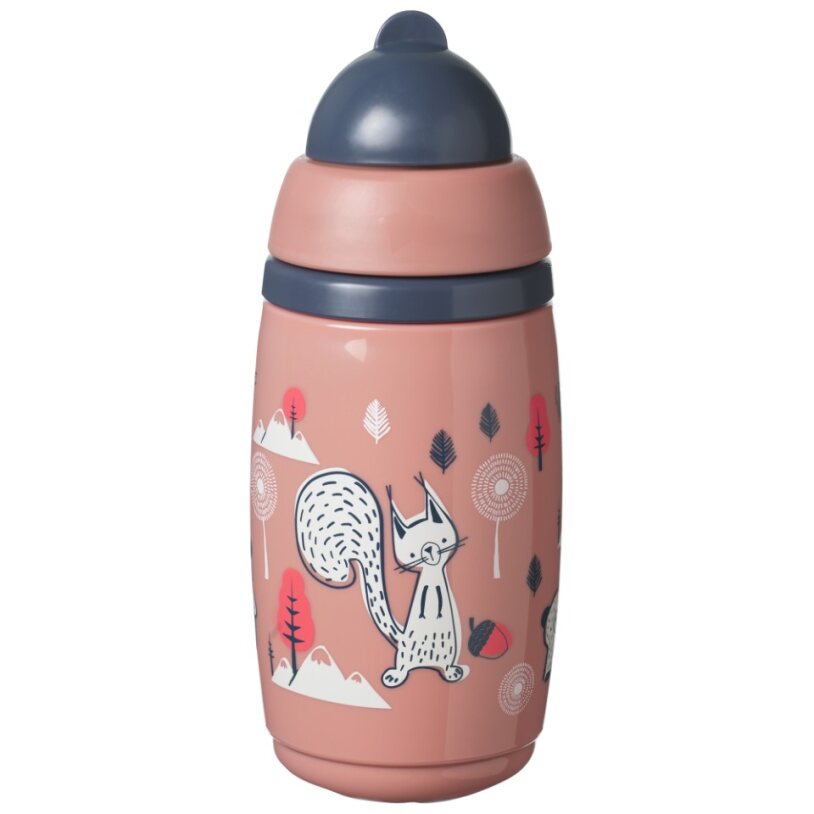 TOMMEE TIPPEE Superstar buteliukas su šiaudeliais 266ml rožinis - Image 2