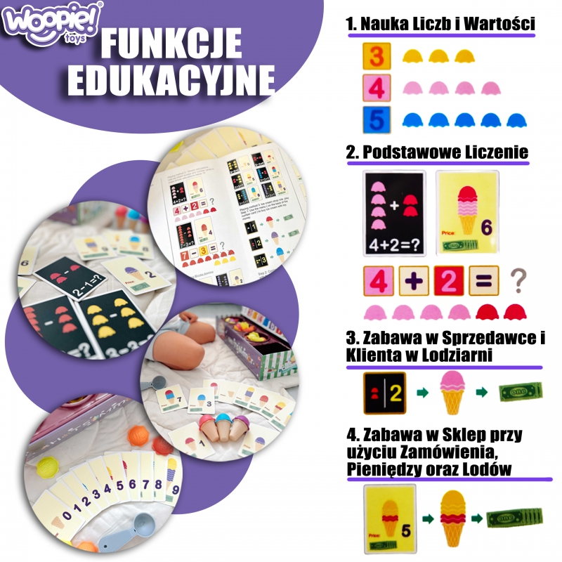 WOOPIE Ledainė XXL parduotuvė Mokymosi skaičiavimas 87 vnt. - Image 6