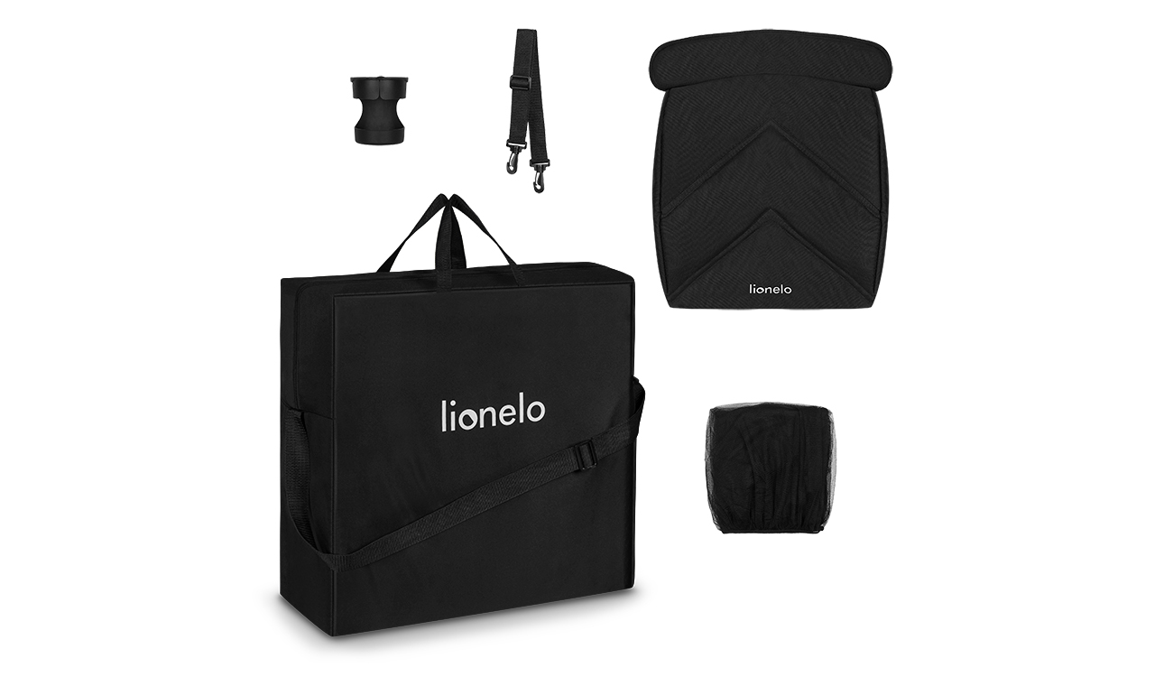 LIONELO Cloe Black Onyx vežimėlis - Image 24