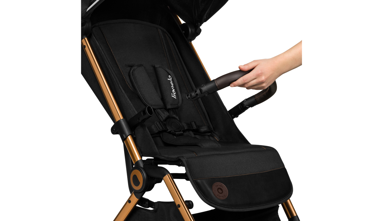 LIONELO Cloe Black Onyx vežimėlis - Image 9