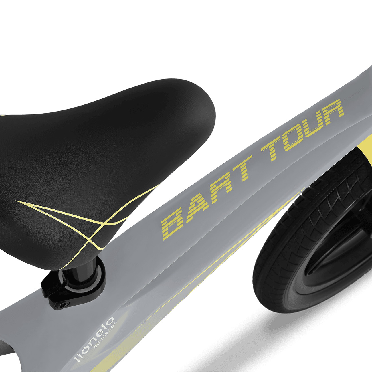 LIONELO Bart Tour Grey Stone balansinis dviratis - Image 3