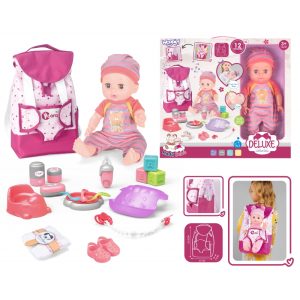 WOOPIE ROYAL Auklė lėlių rinkinys su priedais