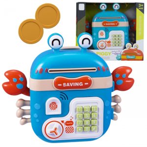 WOOPIE 0 Elektroninė piggy bank Krab kuprinė