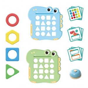 WOOPIE Montessori dinozaurų galvosūkis