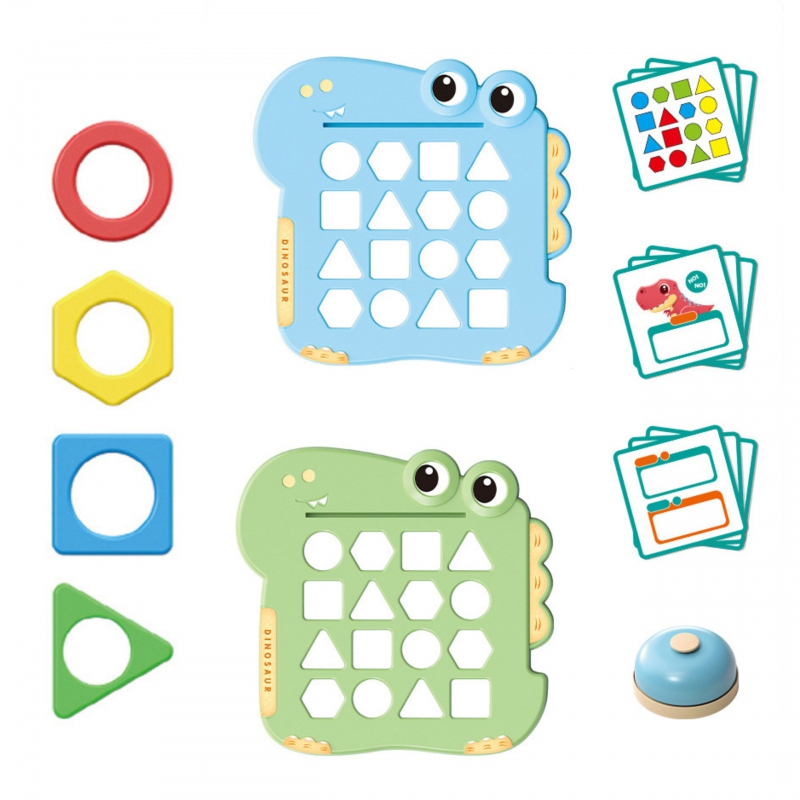 WOOPIE Montessori dinozaurų galvosūkis