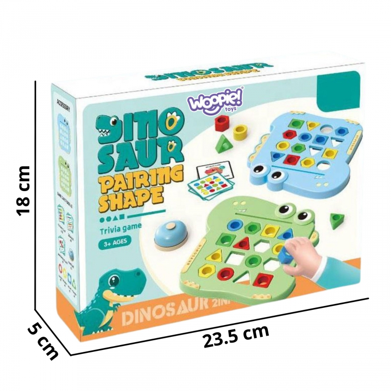 WOOPIE Montessori dinozaurų galvosūkis - Image 5