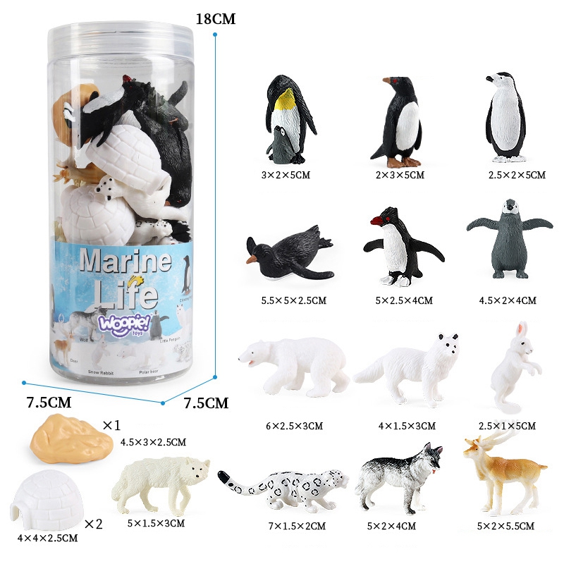 WOOPIE Figūrų rinkinys 16 vnt. Vandenynas - Image 2