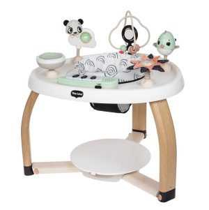 TINY LOVE Stacionarus veiklos centras 5in1 - stalas iš Decor kolekcijos, juodai baltas